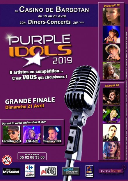 Radio d’Artagnan et les Purple Idols pour Pâques 2019 !